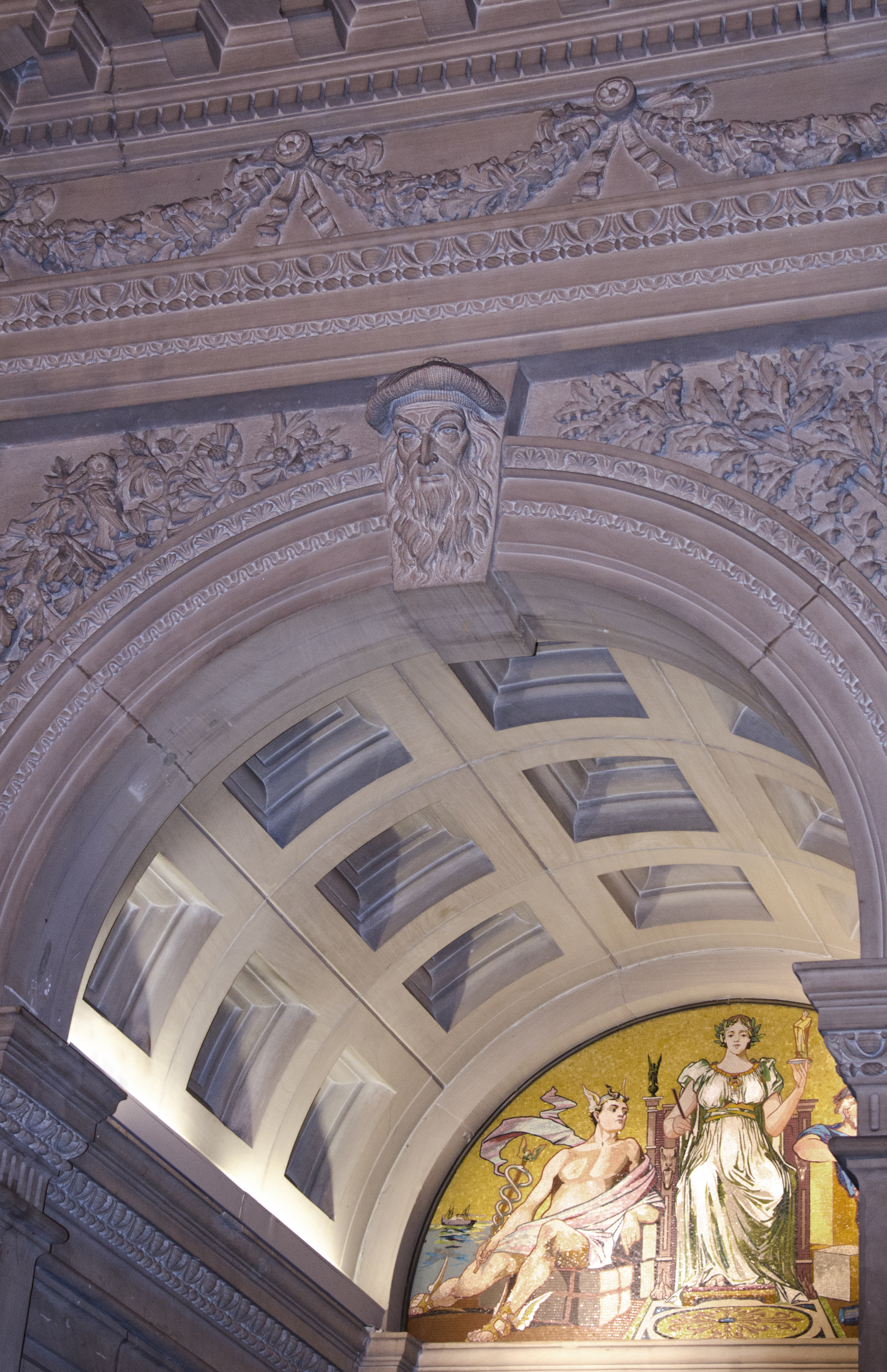 Scottish Bust Tracy Steen Philadelphia City Hall